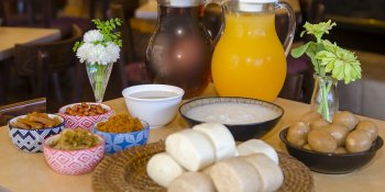 Free American & Asian Breakfast